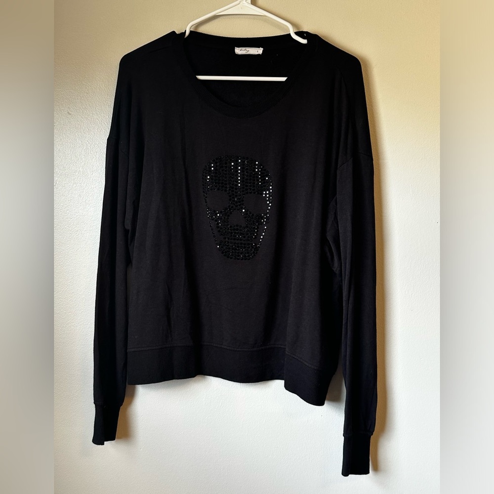 Britney skull sweatshirt